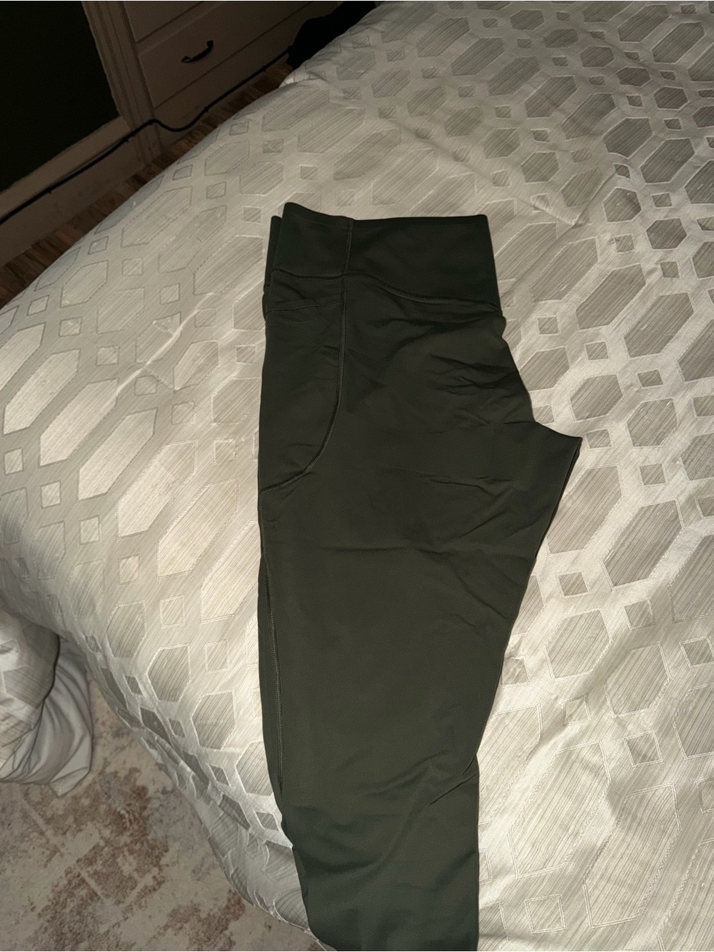 HALARA Olive Green High-Waist Leggings